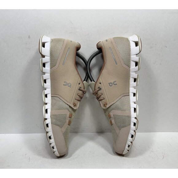 On Cloud 5 Women’s Size 10 Running Shoes Sneakers Tan - Picture 5 of 8
